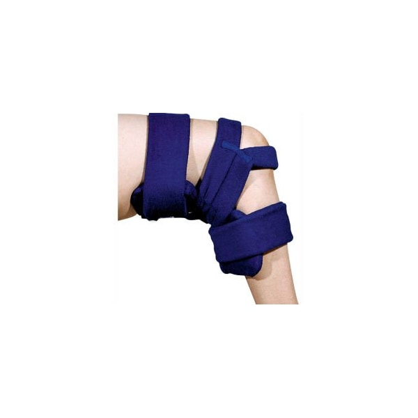 Comfy Splints Comfy Spring Loaded Goniometer Knee Orthosis, Adult Small with Cover